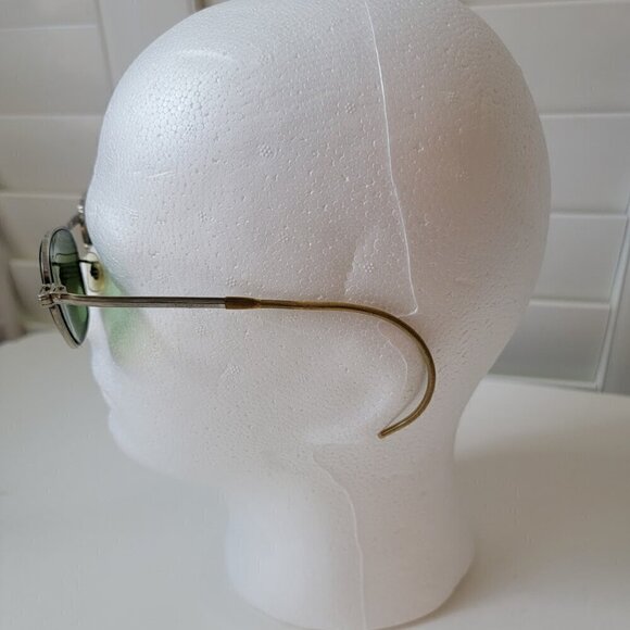 Vintage USSSCO GREEN GLASSES SAFETY STEAMPUNK MOTORCYCLE VINTAGE - Picture 9 of 9